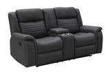 Max Grey sofa and loveseat arrangement in living room