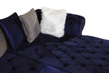 Main view of Milan Blue Sectional sectional sofa