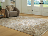 Sableridge Ivory/Taupe/Camel Large Rug from Decor Furniture