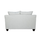 Overview of Salizar Upholstered Loveseat in a living room setting