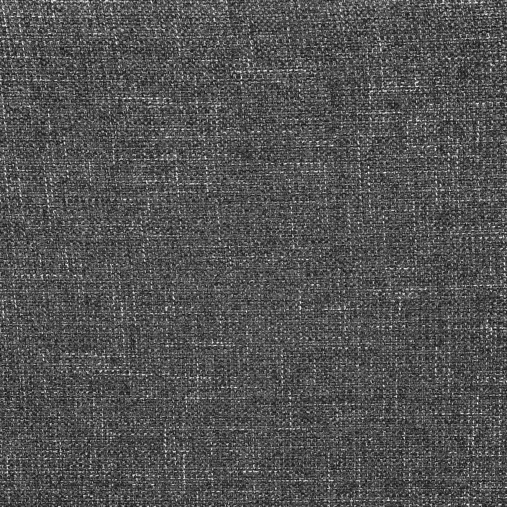 Sasha Barely Black Upholstered Armless Chair on hardwood floor