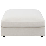 Serene 6-Piece Beige Upholstered Modular Sectional Sofa close-up detail