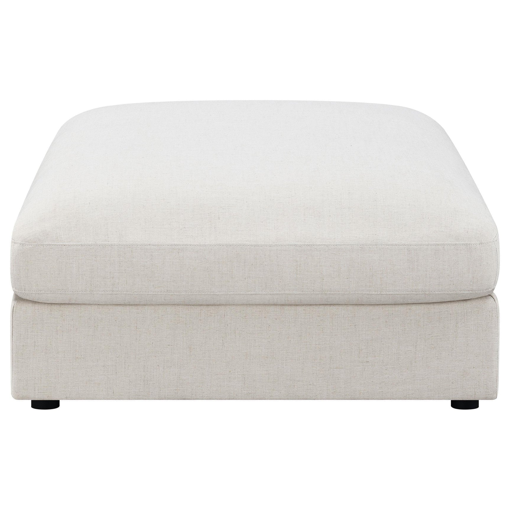 Serene 6-Piece Beige Upholstered Modular Sectional Sofa close-up detail