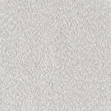 Serreta Boucle Upholstered Armless Accent Chair with emphasizing clear acrylic frame and ivory fabric