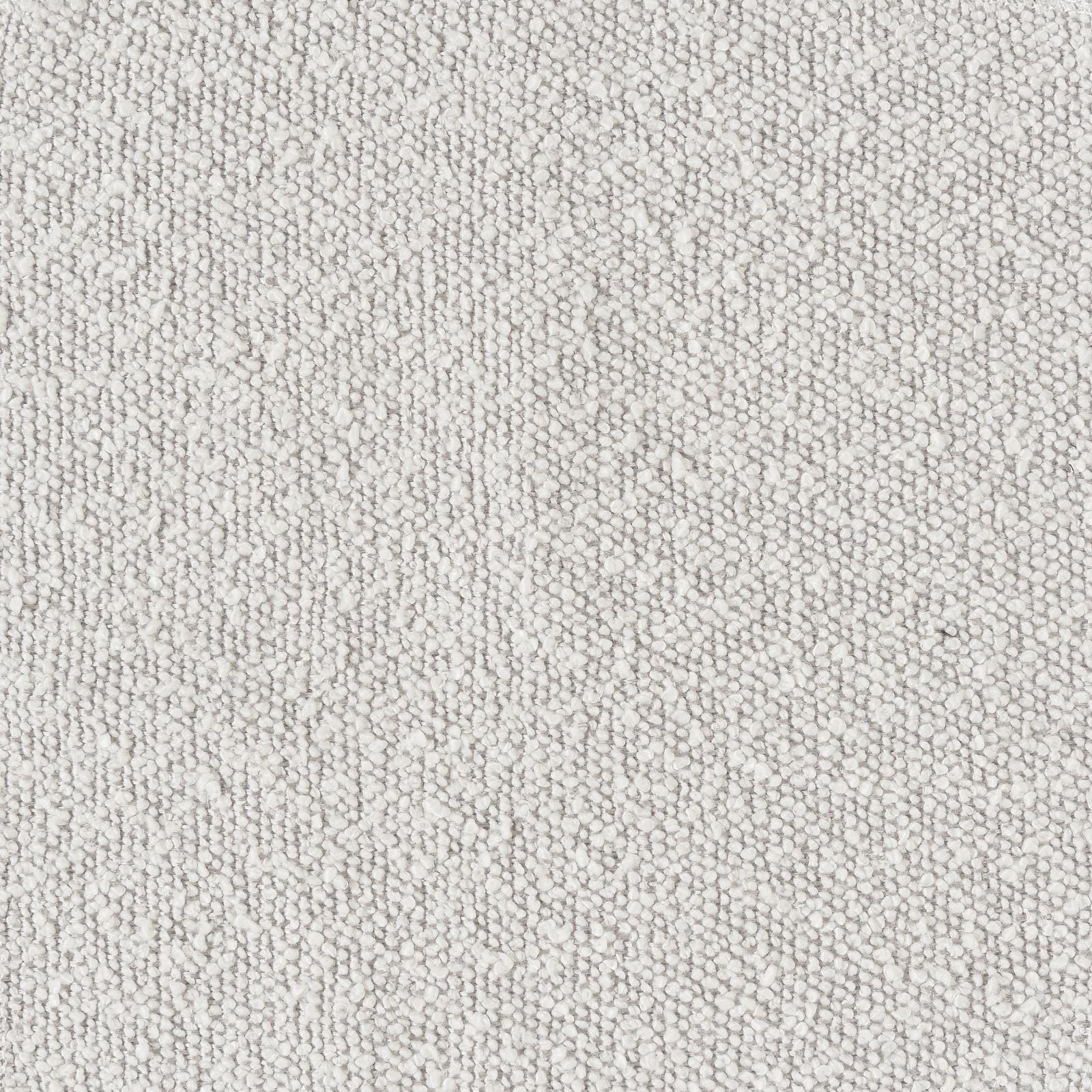 Serreta Boucle Upholstered Armless Accent Chair with emphasizing clear acrylic frame and ivory fabric