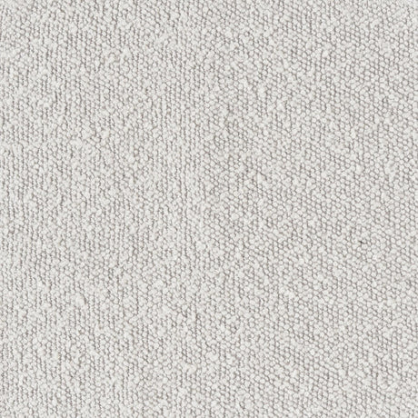 Serreta Boucle Upholstered Armless Accent Chair with emphasizing clear acrylic frame and ivory fabric