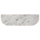 Top view of marble surface on server