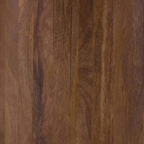 Ortega server corner showing wood grain