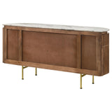 Full side view of Ortega server in dining room