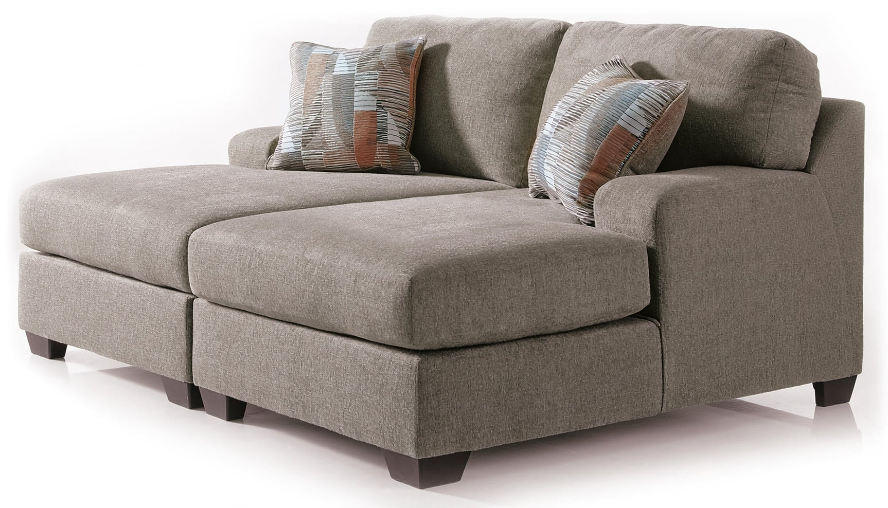 Newellen Hemp Chenille 2-Piece Super Chaise - image 2