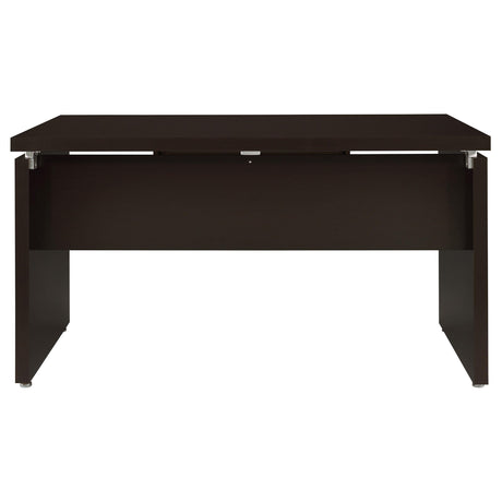 Corner view of Skylar L-Shape Computer Desk