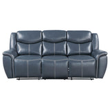 Sloane sofa reclining position, side view