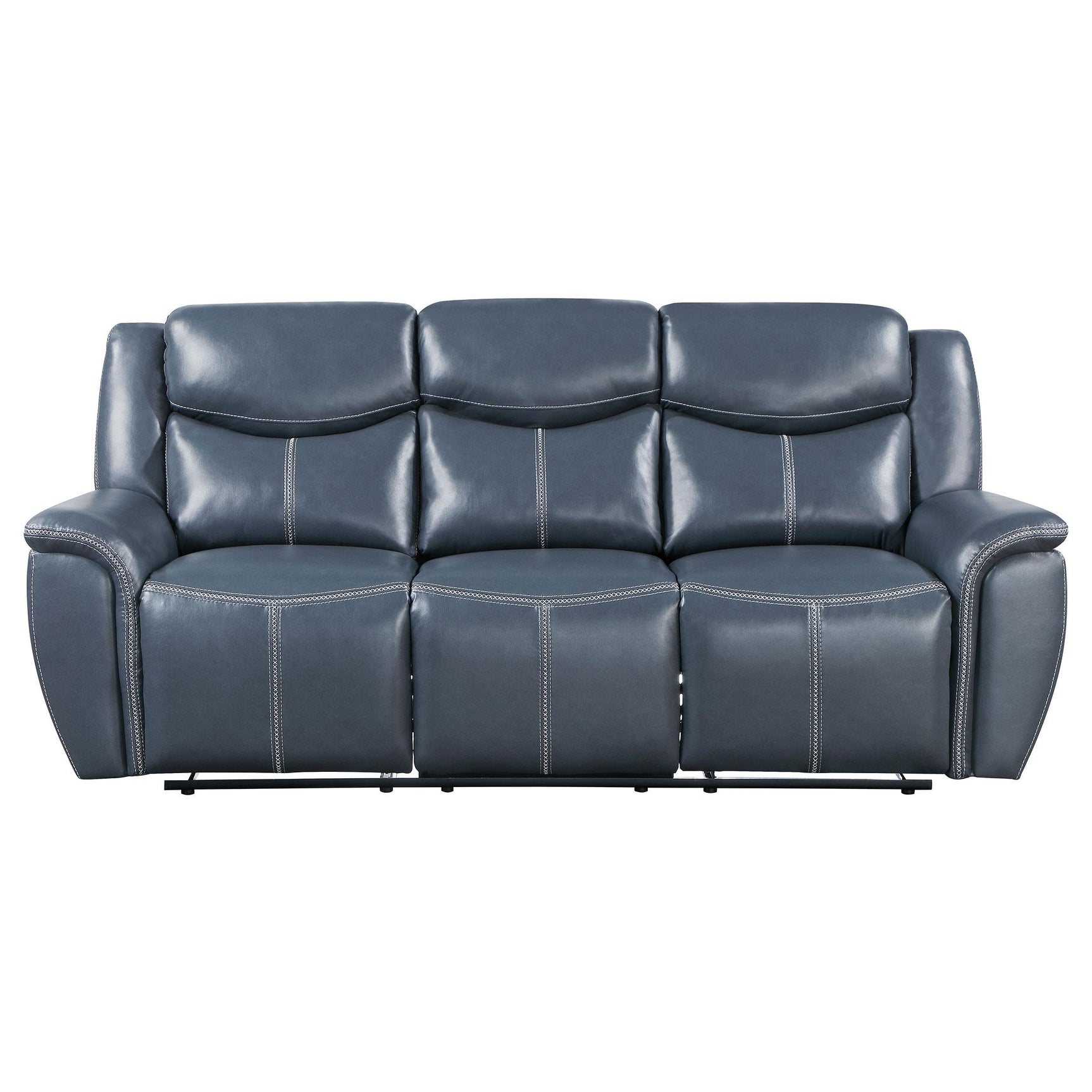 Sloane sofa reclining position, side view