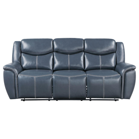 Sloane sofa reclining position, side view
