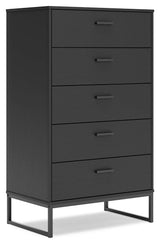 Socalle Chest of Drawers angled view showing drawers