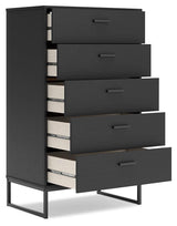 Side view of Socalle Chest of Drawers