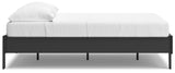 Top view of Socalle Full Platform Bed frame