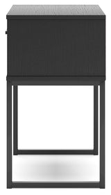 Casual style Socalle Nightstand in bedroom setting
