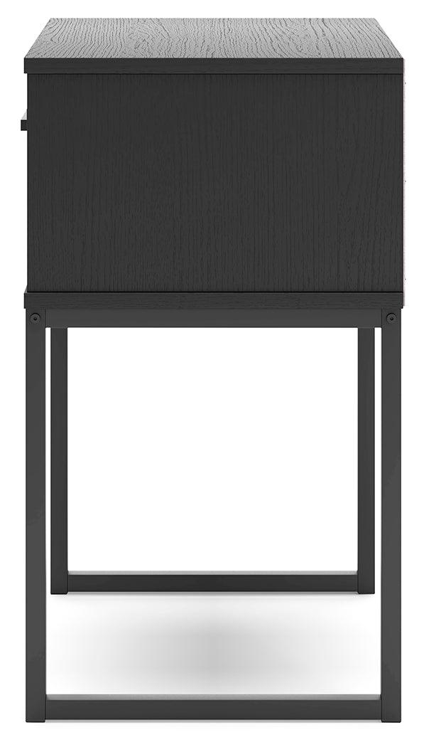 Casual style Socalle Nightstand in bedroom setting