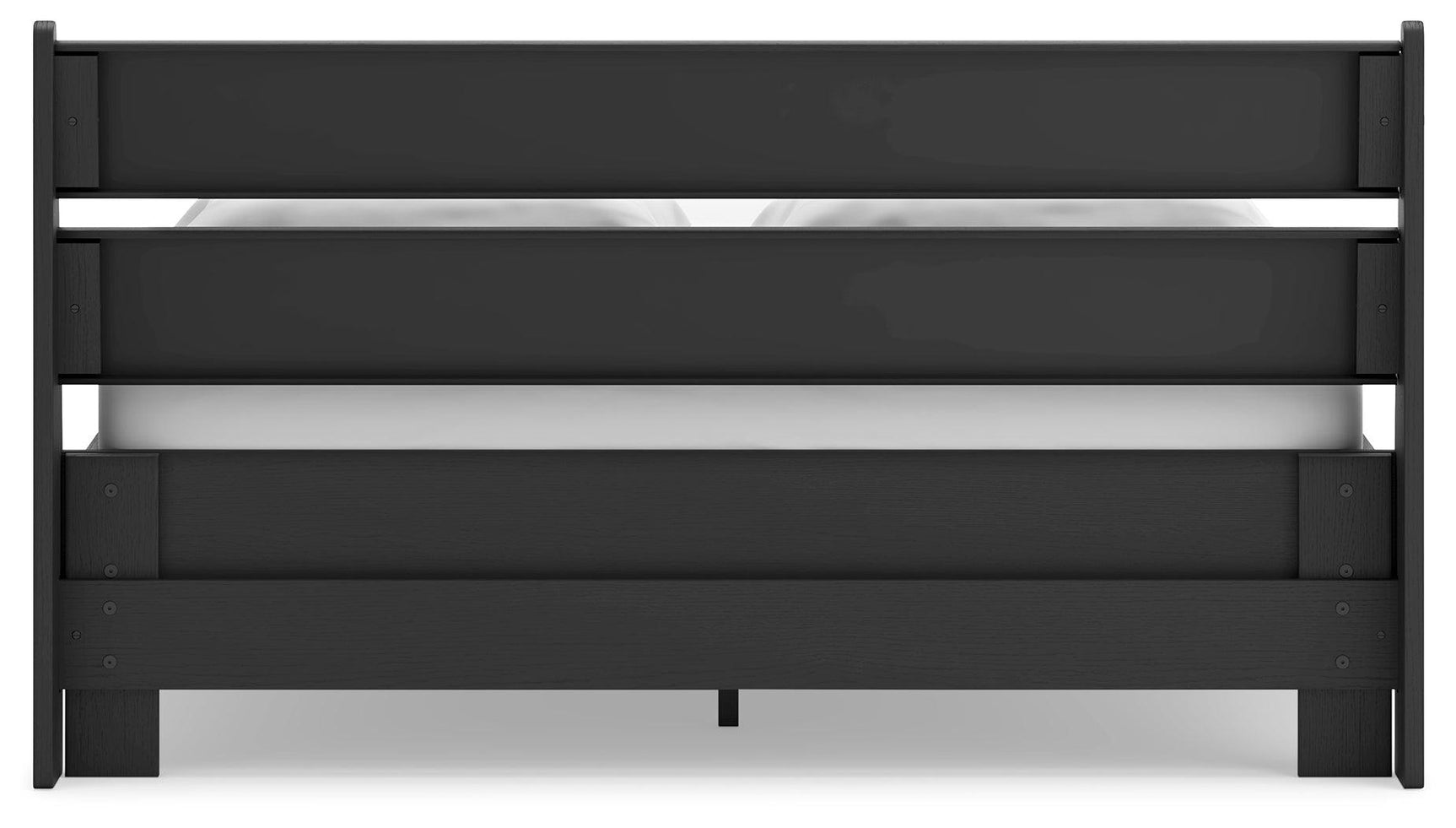 Socalle bed in bedroom setting