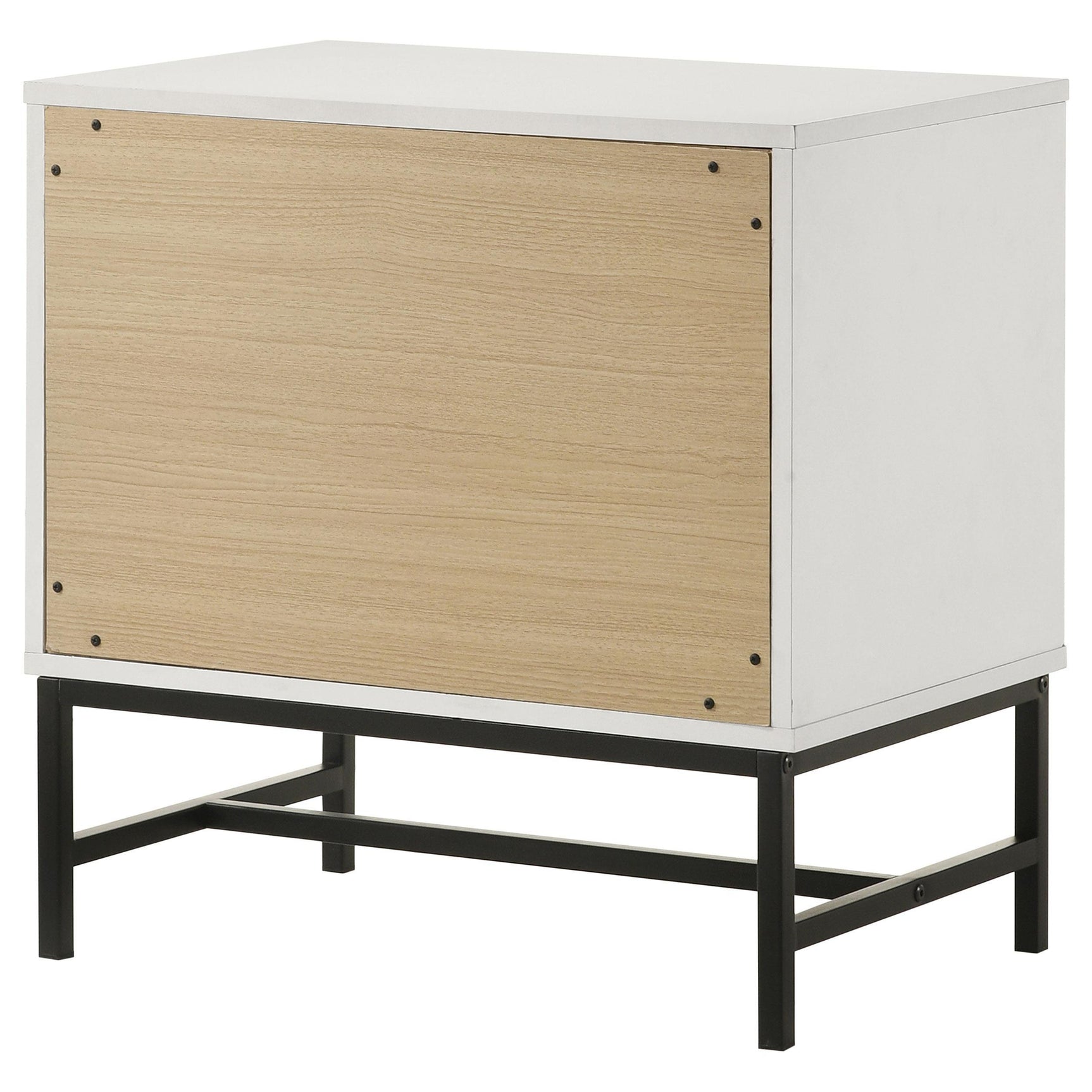 Sonora nightstand assembled in bedroom setting