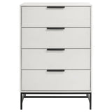 Sonora chest drawer open showing glide