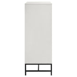 Sonora five drawer chest detail on handle