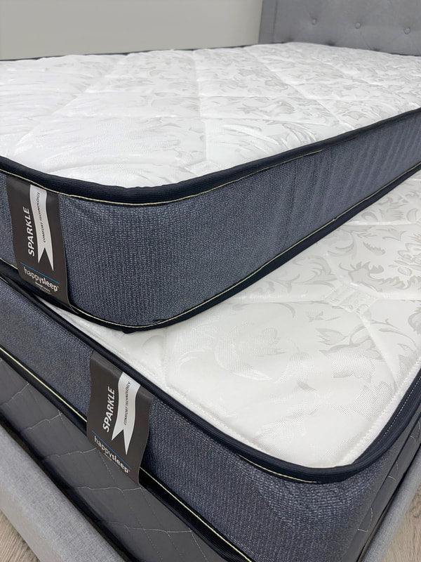 Detailed view of mattress foam material