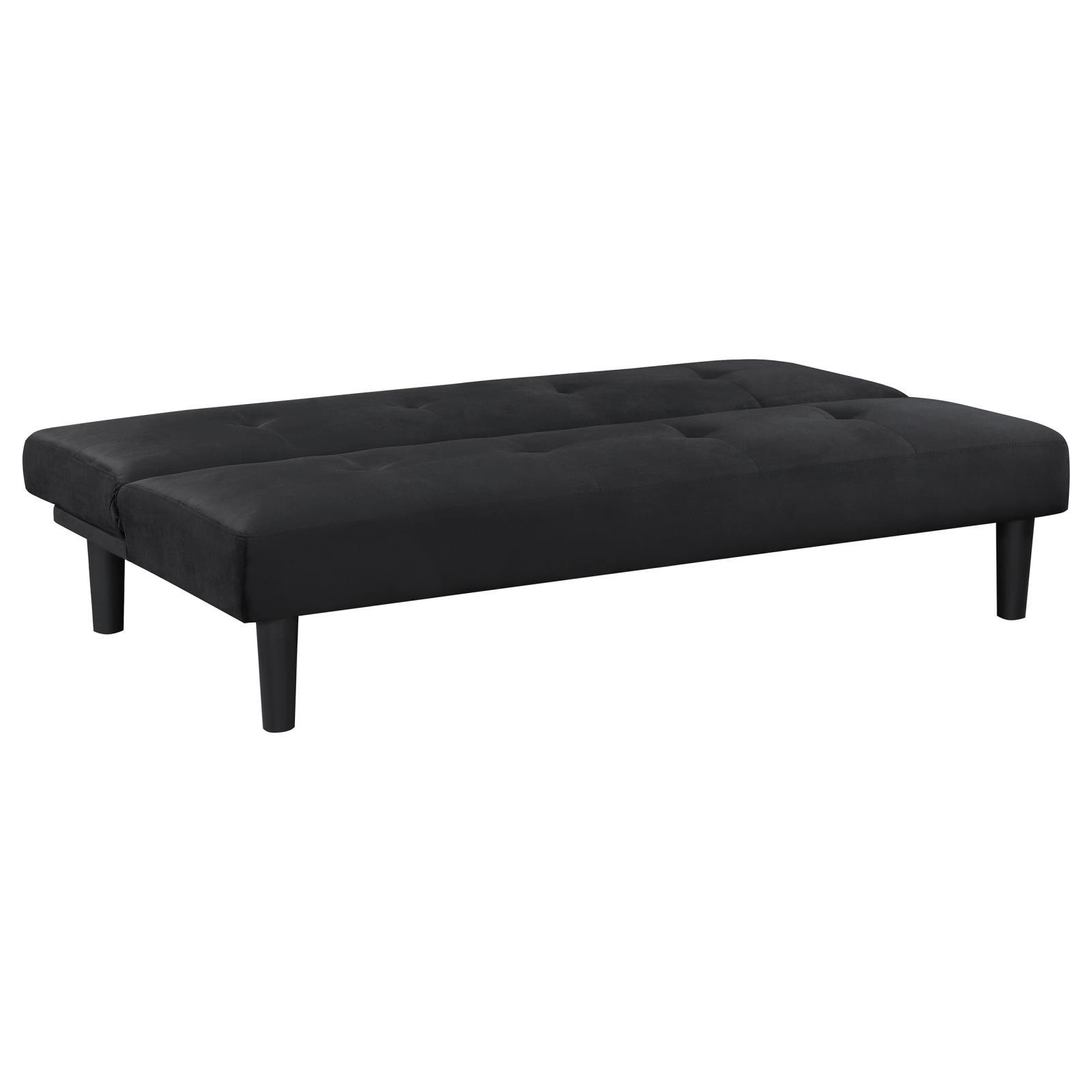 Stanford Convertible Sofa Bed black side angle