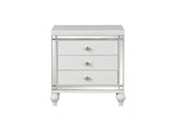 Stars White LED Upholstered Panel Bedroom Set another main view