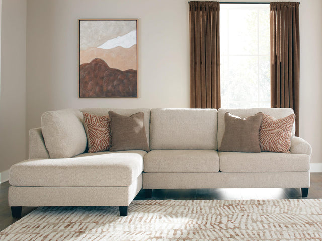 Steelwater Retreat Latte 2-Piece Sectional with Chaise from Decor Furniture
