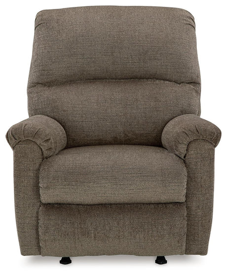 main view of Stonemeade Nutmeg Chenille Recliner recliner