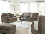 Stonemeade Nutmeg Sofa, Loveseat, Chair And Ottoman - Ella Furniture