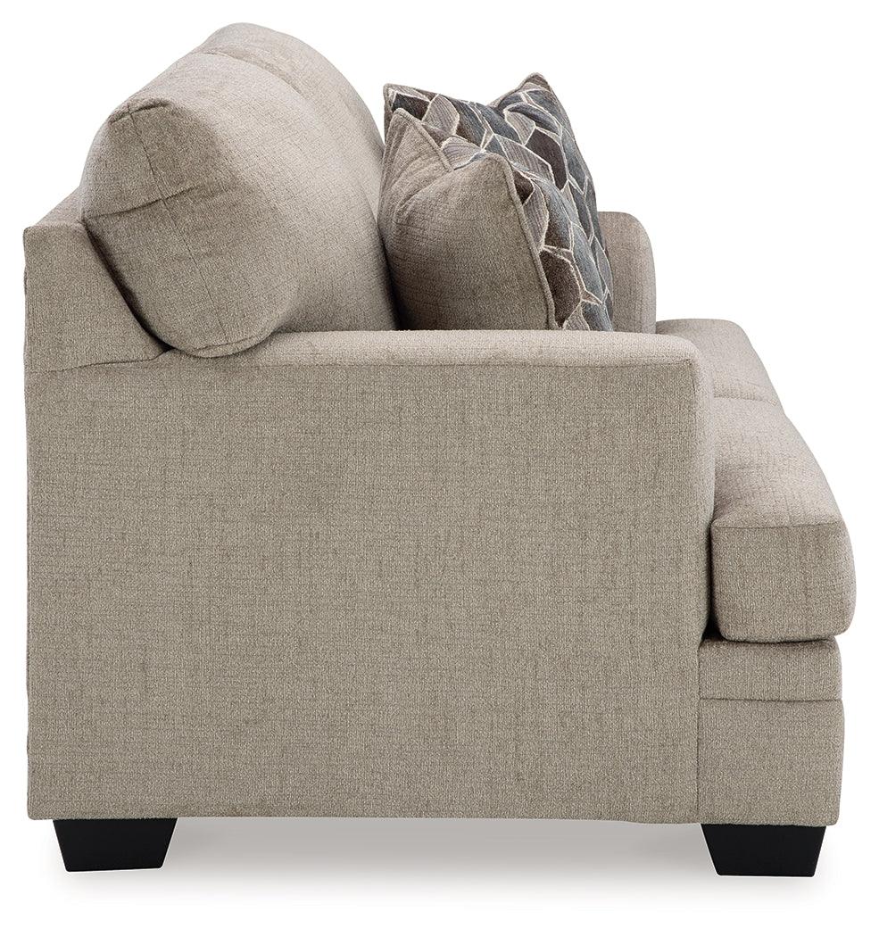 Stonemeade Taupe Chenille Loveseat [ETA: 06/22] - Ella Furniture