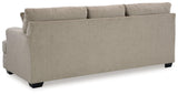 Stonemeade Taupe Chenille Queen Sofa Sleeper - Ella Furniture