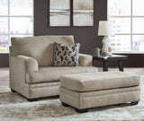 Stonemeade Taupe Sofa, Loveseat, Chair and Ottoman - Ella Furniture