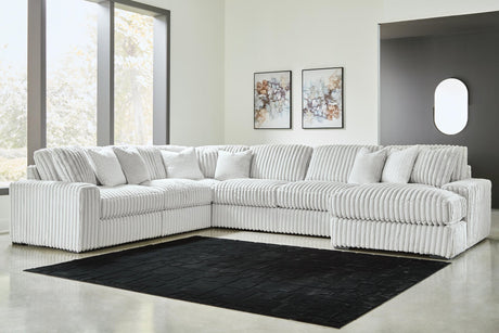 Stupendous Alloy 6-Piece Sectional with Chaise - image 1