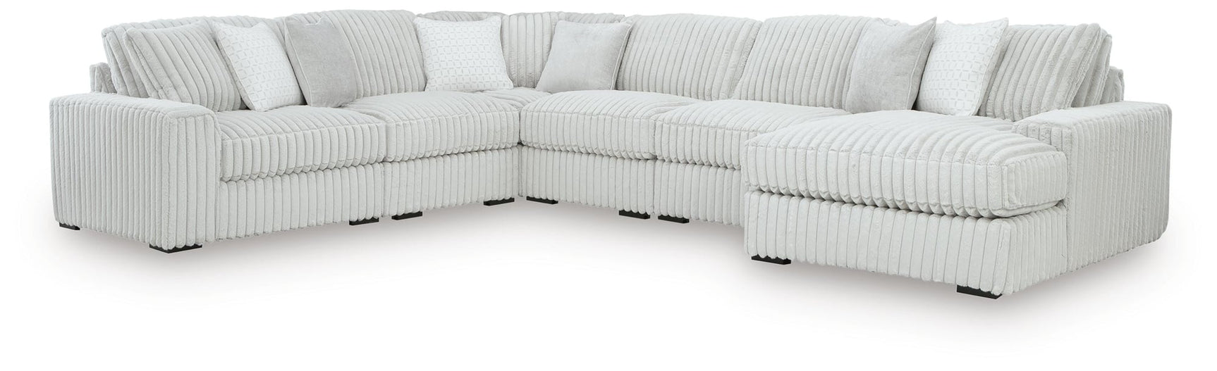 Stupendous Alloy 6-Piece Sectional with Chaise - image 2