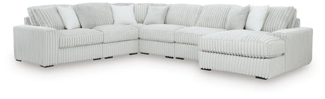 Stupendous Alloy 6-Piece Sectional with Chaise - image 2