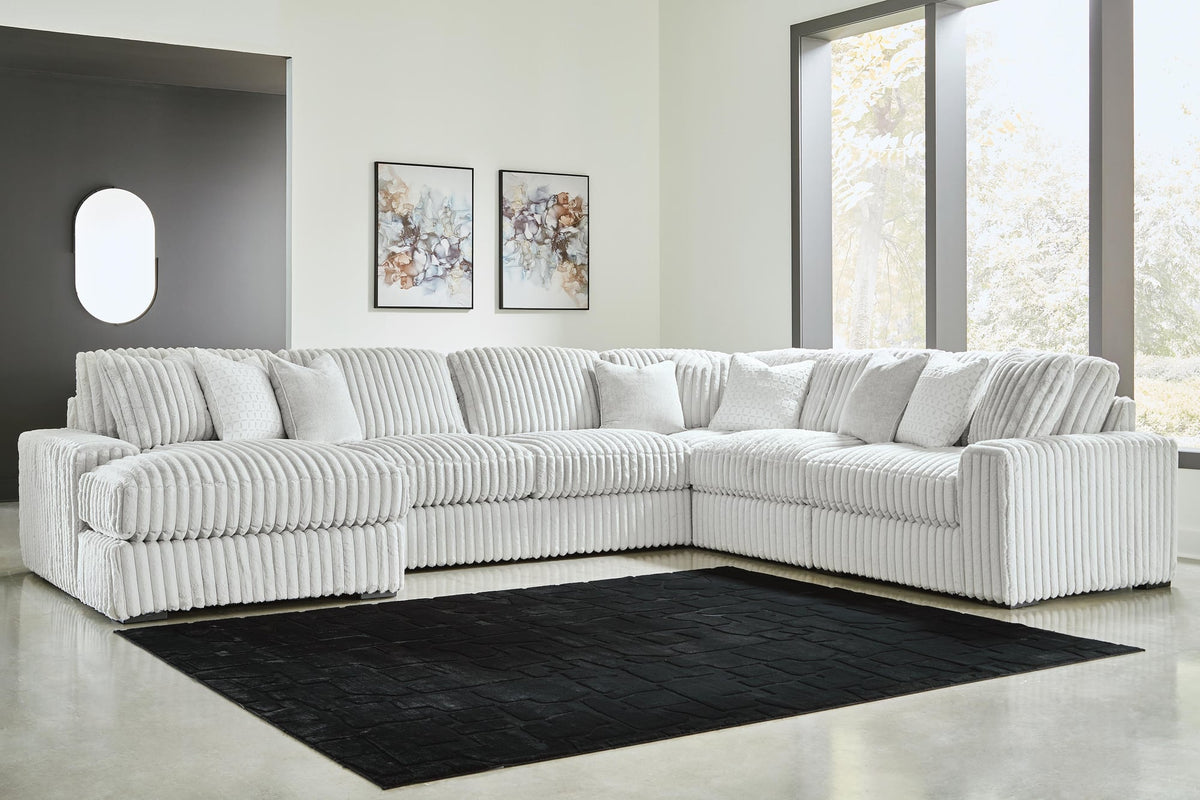 Stupendous Alloy 6-Piece Sectional with Chaise - image 1