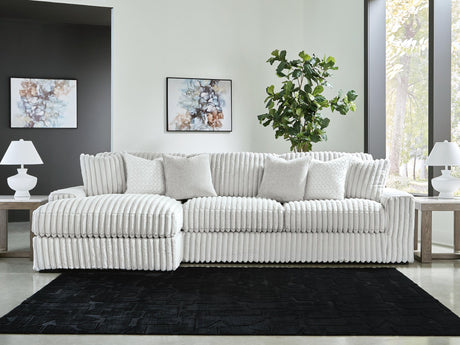 Stupendous Alloy Velvet 2-Piece Sectional with Chaise - image 1