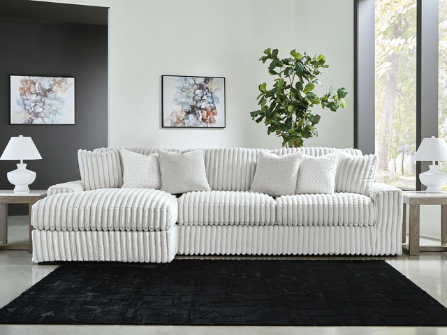 Stupendous Alloy Velvet 2-Piece Sectional with Chaise - image 1