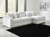 Stupendous Alloy Velvet 2-Piece Sectional with Chaise view 2