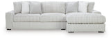 Stupendous Alloy Velvet 2-Piece Sectional with Chaise view 4