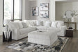Stupendous Alloy 3-Piece Sectional with Ottoman - image 1