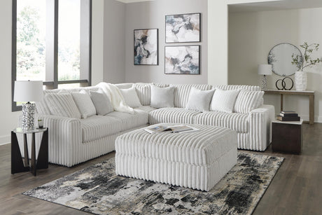 Stupendous Alloy 3-Piece Sectional with Ottoman - image 1