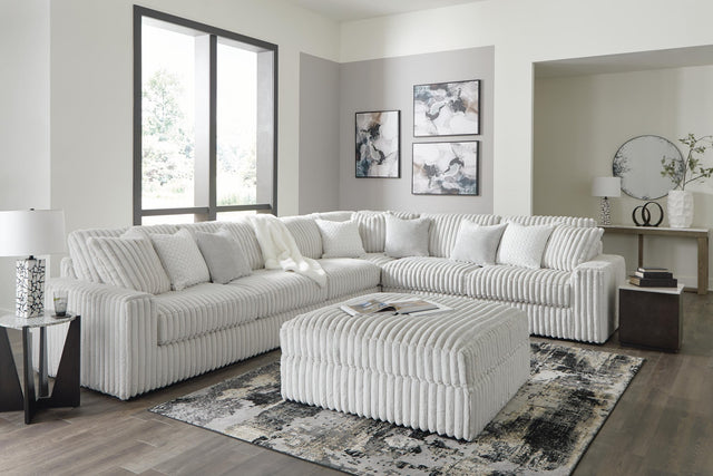 Stupendous Alloy 4-Piece Sectional with Ottoman - image 1