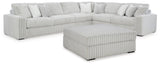 Stupendous Alloy 4-Piece Sectional with Ottoman - image 2