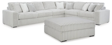 Stupendous Alloy 4-Piece Sectional with Ottoman - image 2