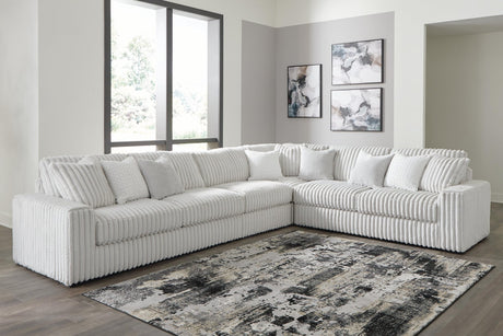 Stupendous Alloy 4-Piece Sectional with Ottoman - image 8
